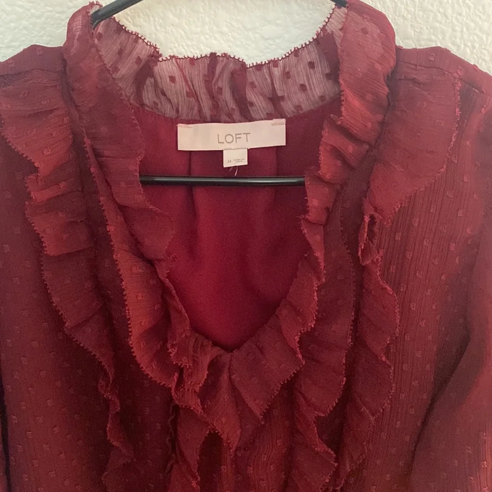Loft Ruffle Blouse - Picture 2 of 4